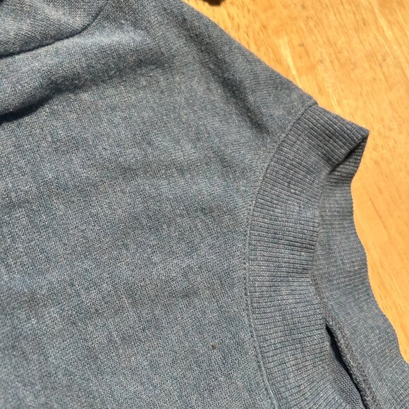 Womens Alo Yoga Blue High Low Pullover Sweatshirt Top S - Picture 10 of 13